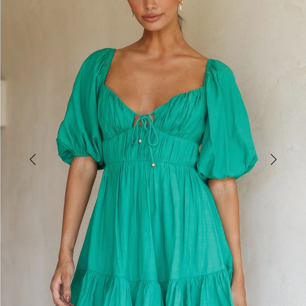 Hello Molly FIESTA LOVIN DRESS GREEN